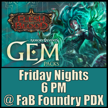 Friday Night Armory